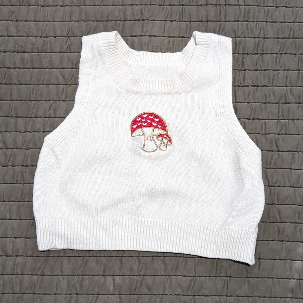Mushroom Crop Top